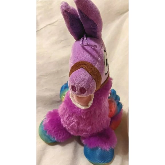 Nanco Fortnite Loot Llama Plush Rainbow Stuffed Animal Winged Purple Toy 9" - Picture 6 of 12
